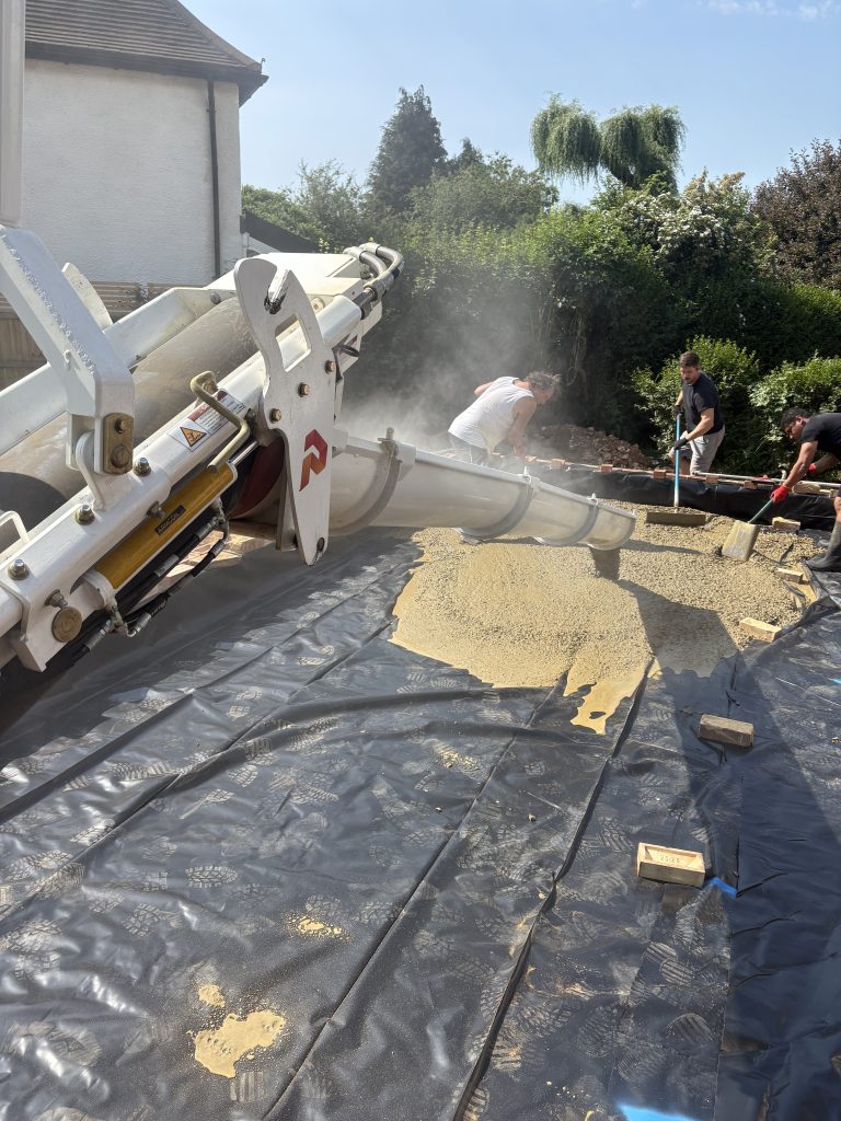 Domestic Garden Slab Outbuilding Base
