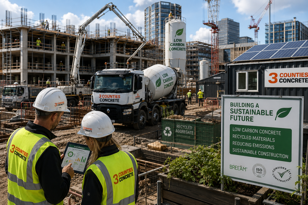 sustainable concrete UK