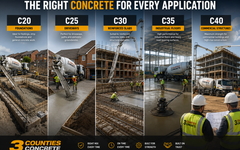 concrete strength grades