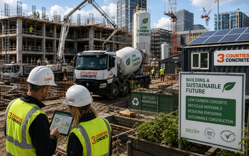 sustainable concrete UK